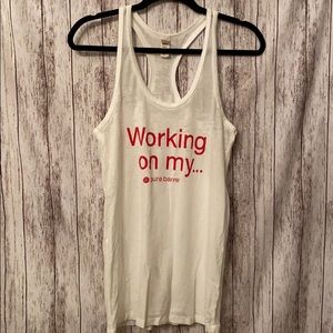 Pure barre tank top